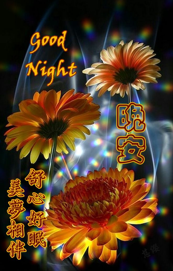 晚安圖